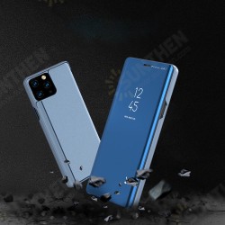 Plating Mirror Window View Shockproof Flip Full Cover Protective Case for iPhone 11 Pro Max 6.5 inch Plating Mirror Window View Shockproof Flip Full Cover Protective Case for iPhone 11 Pro Max 6.5 inch