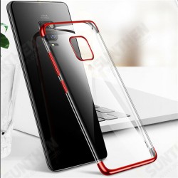 Plating Shockproof Transparent Soft TPU Protective Case for Xiaomi Redmi Note 9S / Redmi Note 9 Pro / Redmi Note 9 Pro Max Non-original Plating Shockproof Transparent Soft TPU Protective Case for Xiaomi Redmi Note 9S / Redmi Note 9 Pro / Redmi Note 9 Pro Max Non-original