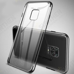 Plating Shockproof Transparent Soft TPU Protective Case for Xiaomi Redmi Note 9S / Redmi Note 9 Pro / Redmi Note 9 Pro Max Non-original Plating Shockproof Transparent Soft TPU Protective Case for Xiaomi Redmi Note 9S / Redmi Note 9 Pro / Redmi Note 9 Pro Max Non-original