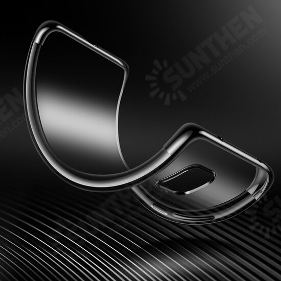 Plating Shockproof Transparent Soft TPU Protective Case for Xiaomi Redmi Note 9S / Redmi Note 9 Pro / Redmi Note 9 Pro Max Non-original Plating Shockproof Transparent Soft TPU Protective Case for Xiaomi Redmi Note 9S / Redmi Note 9 Pro / Redmi Note 9 Pro Max Non-original