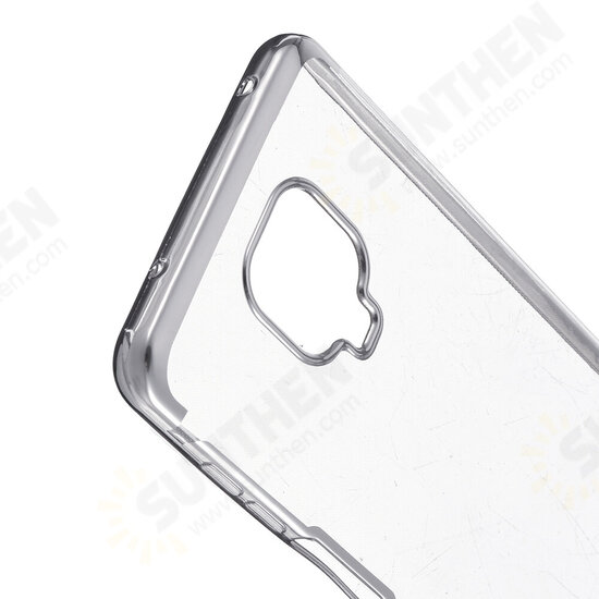 Plating Shockproof Transparent Soft TPU Protective Case for Xiaomi Redmi Note 9S / Redmi Note 9 Pro / Redmi Note 9 Pro Max Non-original Plating Shockproof Transparent Soft TPU Protective Case for Xiaomi Redmi Note 9S / Redmi Note 9 Pro / Redmi Note 9 Pro Max Non-original