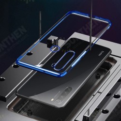Plating Shockproof Transparent Ultra-thin Soft TPU Protective Case for Xiaomi Redmi Note 8 2021 Non-original Plating Shockproof Transparent Ultra-thin Soft TPU Protective Case for Xiaomi Redmi Note 8 2021 Non-original