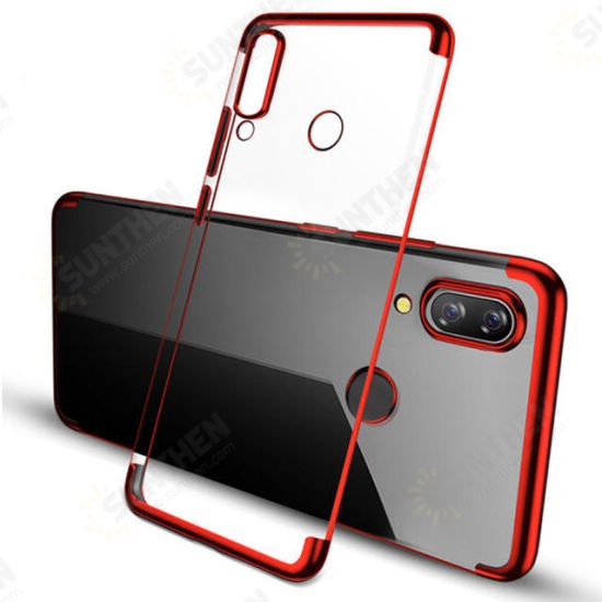 Plating Soft TPU Back Cover Protective Case for Huawei Honor Note 10