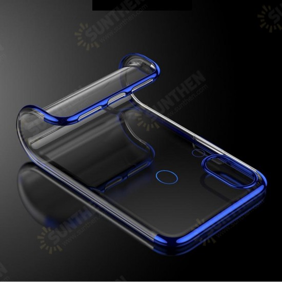 Plating Soft TPU Back Cover Protective Case for Huawei Honor Note 10