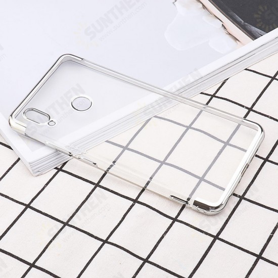 Plating Soft TPU Back Cover Protective Case for Huawei Honor Note 10