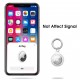 Portable Transparent Ultra-Thin Silicone Full Cover Protective Cover Sleeve for Apple Airtags bluetooth Tracker