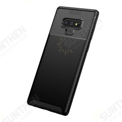 Protective Case For Samsung Galaxy Note 9 Slim Carbon Fiber Fingerprint Resistant Soft TPU Back Cover Protective Case For Samsung Galaxy Note 9 Slim Carbon Fiber Fingerprint Resistant Soft TPU Back Cover
