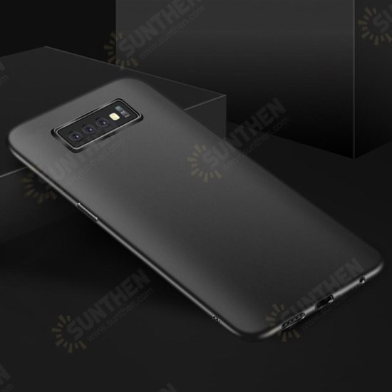 Protective Case For Samsung Galaxy S10 Plus 6.4 Inch Micro Matte Anti Fingerprint Resistant Soft TPU Back Cover