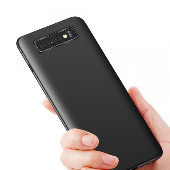 Protective Case For Samsung Galaxy S10 Plus 6.4 Inch Micro Matte Anti Fingerprint Resistant Soft TPU Back Cover