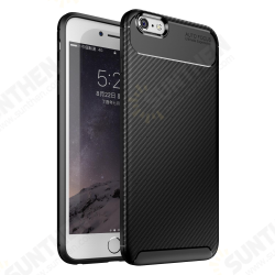Protective Case For iPhone 6 Plus/6s Plus Slim Carbon Fiber Fingerprint Resistant Soft TPU Back Cover Protective Case For iPhone 6 Plus/6s Plus Slim Carbon Fiber Fingerprint Resistant Soft TPU Back Cover