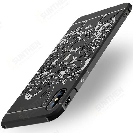 Protective Case For iPhone X Air Cushion Corners Soft TPU Shockproof