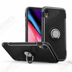 Protective Case For iPhone XR Ring Grip Kickstand Stand Holder Back Cover