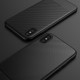 Protective Case For iPhone XS Carbon Fiber Fingerprint Resistant Soft TPU Back Cover