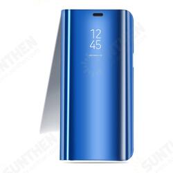 Protective Case For iPhone XS Plating Mirror Window View Kickstand Magnetic Flip Cover Protective Case For iPhone XS Plating Mirror Window View Kickstand Magnetic Flip Cover