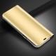 Protective Case For iPhone XS Plating Mirror Window View Kickstand Magnetic Flip Cover