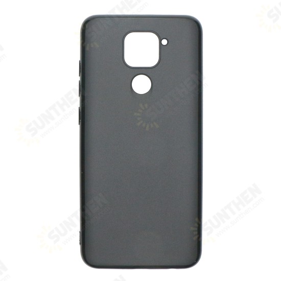 Pudding Shockproof Ultra-thin Non-yellow Soft TPU Protective Case for Xiaomi Redmi Note 9 / Redmi 10X 4G Non-original