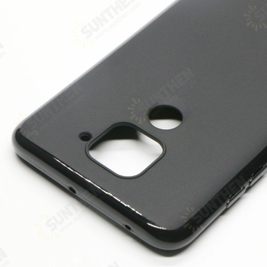 Pudding Shockproof Ultra-thin Non-yellow Soft TPU Protective Case for Xiaomi Redmi Note 9 / Redmi 10X 4G Non-original