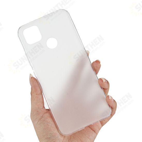 Pudding Series Shockproof Ultra-Thin Non-Yellow Anti-Fingerprint Soft TPU Protective Case for Xiaomi Redmi 9C Non-original