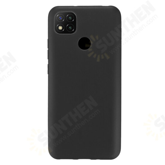 Pudding Series Shockproof Ultra-Thin Non-Yellow Anti-Fingerprint Soft TPU Protective Case for Xiaomi Redmi 9C Non-original