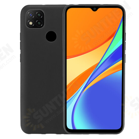 Pudding Series Shockproof Ultra-Thin Non-Yellow Anti-Fingerprint Soft TPU Protective Case for Xiaomi Redmi 9C Non-original