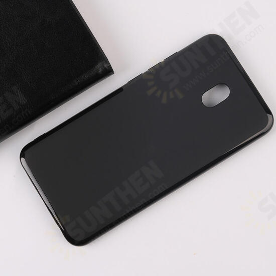 Pudding Ultra-thin Anti-Scratch Soft Silicone Back Cover Protective Case for Xiaomi Redmi 8A Non-original