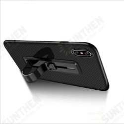 Ring Bracket Heat Dissipation Soft TPU Protective Case for iPhone X