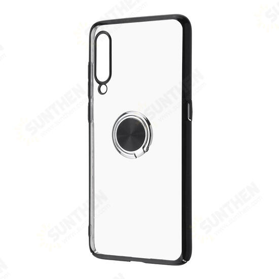 Ring Holder Color Plating Hard PC Protective Case For Xiaomi Mi 9 SE Non-original