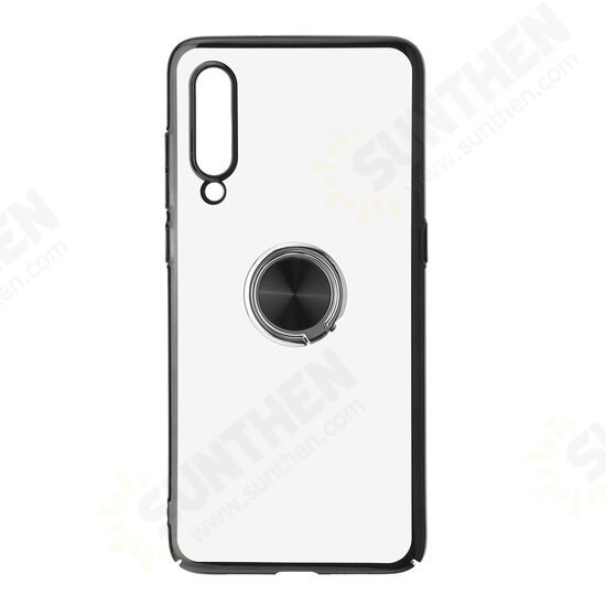 Ring Holder Color Plating Hard PC Protective Case For Xiaomi Mi9/ Mi 9 Transparent Edition Non-original