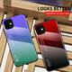 Scratch Resistant Gradient Tempered Glass Protective Case for iPhone 11 6.1 Inch