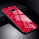 Shell Pattern Glossy Glass Soft Edge Protective Case for Samsung Galaxy S8