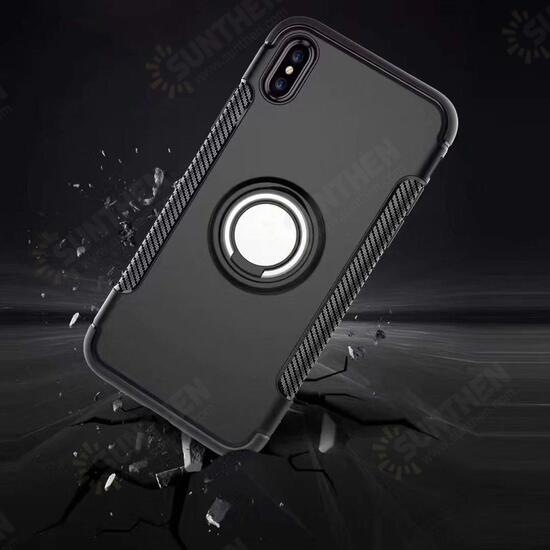 Shock-proof 360° Adjustable Ring Holder Protective Case for Xiaomi Mi 6X / Xiaomi Mi A2 Non-original
