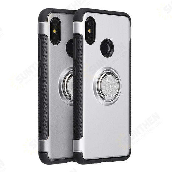 Shock-proof 360° Adjustable Ring Holder Protective Case for Xiaomi Mi 6X / Xiaomi Mi A2 Non-original