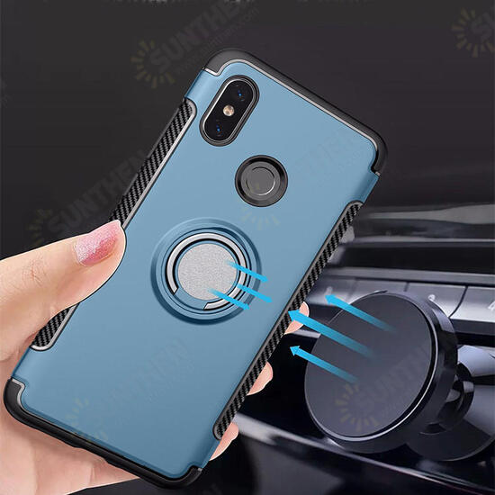 Shock-proof 360° Adjustable Ring Holder Protective Case for Xiaomi Mi 6X / Xiaomi Mi A2 Non-original