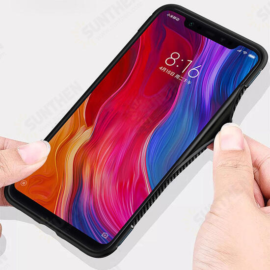 Shock-proof 360° Adjustable Ring Holder Protective Case for Xiaomi Mi 6X / Xiaomi Mi A2 Non-original