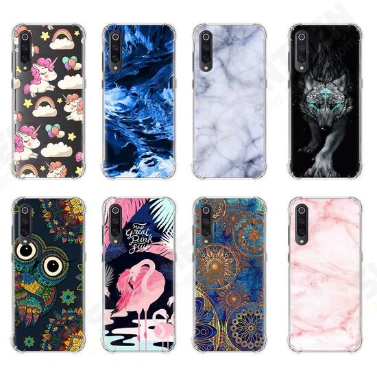 Shockproof Air Cushion Corner Soft TPU Colorful Protective Case for Xiaomi Mi9 / Mi 9 Transparent Edition (6.39inch) Non-original