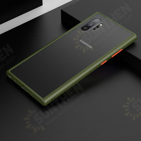 Shockproof Anti-fingerprint Matte Translucent Hard PC&Soft TPU Edge Protective Case for Samsung Galaxy Note 10+ / Galaxy Note 10 Plus 5G Shockproof Anti-fingerprint Matte Translucent Hard PC&Soft TPU Edge Protective Case for Samsung Galaxy Note 10+ / Galaxy Note 10 Plus 5G