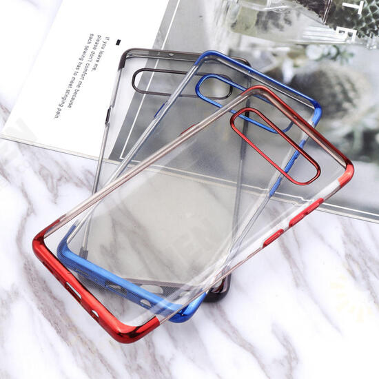 Shockproof Plating Bumper Soft TPU Transparent Protective Case for Samsung Galaxy S10 5G