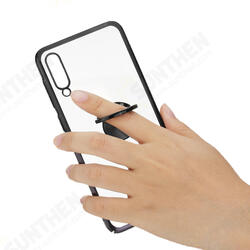 Shockproof Plating Finger Ring Holder PC Protective Case for Samsung Galaxy A50 2019 Shockproof Plating Finger Ring Holder PC Protective Case for Samsung Galaxy A50 2019