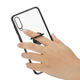 Shockproof Plating Finger Ring Holder PC Protective Case for Samsung Galaxy A50 2019