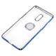 Shockproof Plating With Ring Holder Hard PC Back Cover Protective Case for OnePlus 7