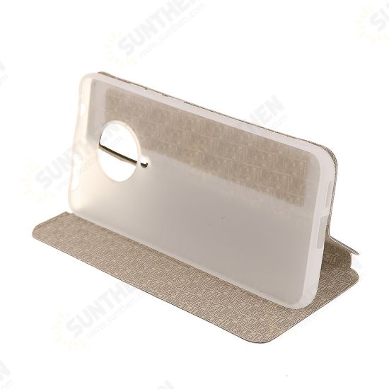 Silk Texture Flip with Foldable Stand PU Leather Shockproof Protective Case for Xiaomi Poco F2 Pro / Xiaomi Redmi K30 Pro Non-original Silk Texture Flip with Foldable Stand PU Leather Shockproof Protective Case for Xiaomi Poco F2 Pro / Xiaomi Redmi K30 Pro Non-original