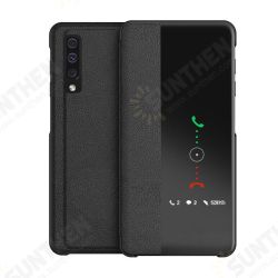 Smart Sleep Window View Stand Flip PU Leather Protective Case for Samsung Galaxy A50 2019 Smart Sleep Window View Stand Flip PU Leather Protective Case for Samsung Galaxy A50 2019