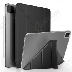 Smart Wake Up Flip Leather Texture Shockproof Soft Silicone Tablet Case Protective Cover with Foldable Bracket Smart Wake Up Flip Leather Texture Shockproof Soft Silicone Tablet Case Protective Cover with Foldable Bracket