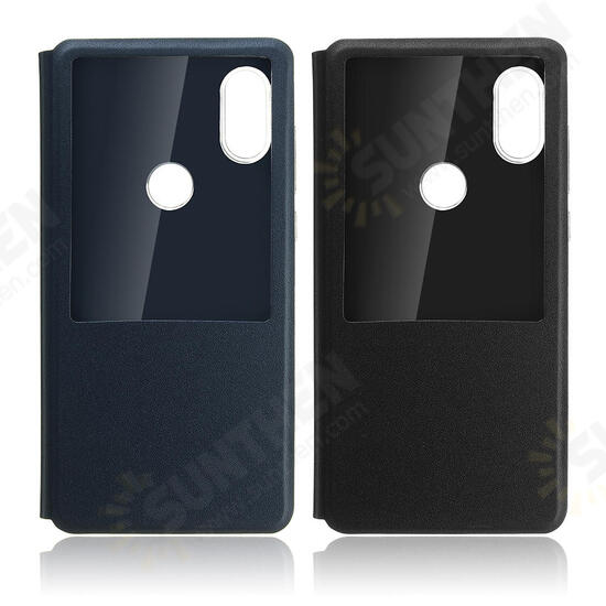 Smart Window PU leather Flip Protective Case For Xiaomi Mi MIX 2S Non-original