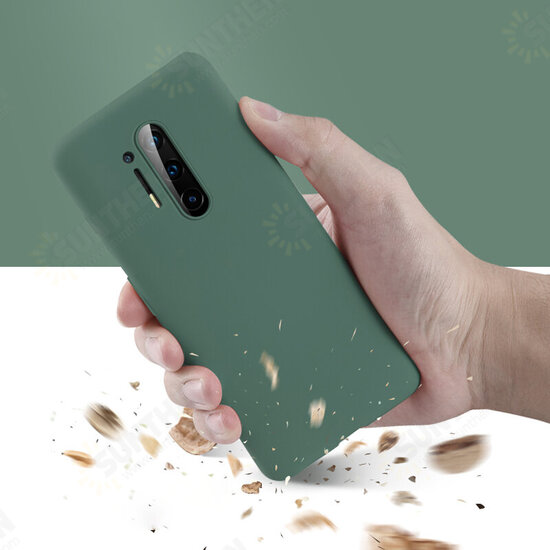 Smooth Liquid Silicone Rubber Back Cover Protective Case for OnePlus 8 Pro Smooth Liquid Silicone Rubber Back Cover Protective Case for OnePlus 8 Pro