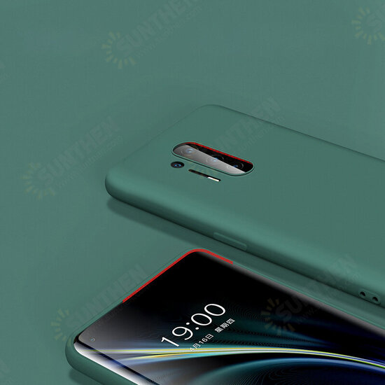 Smooth Liquid Silicone Rubber Back Cover Protective Case for OnePlus 8 Pro Smooth Liquid Silicone Rubber Back Cover Protective Case for OnePlus 8 Pro