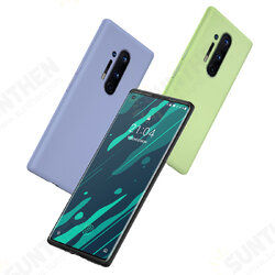 Smooth Liquid Silicone Rubber Back Cover Protective Case for OnePlus 8 Pro