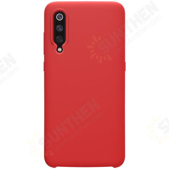 Smooth Liquid Silicone Rubber Back Cover Protective Case for Xiaomi Mi 9 SE Non-original