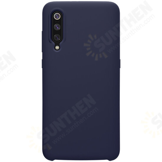 Smooth Liquid Silicone Rubber Back Cover Protective Case for Xiaomi Mi 9 SE Non-original