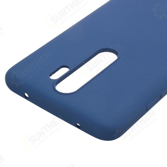 Smooth Liquid Silicone Rubber Back Cover Protective Case for Xiaomi Redmi Note 8 Pro Non-original